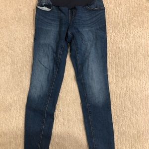 Old navy maternity skinny rockstar jeans size 6